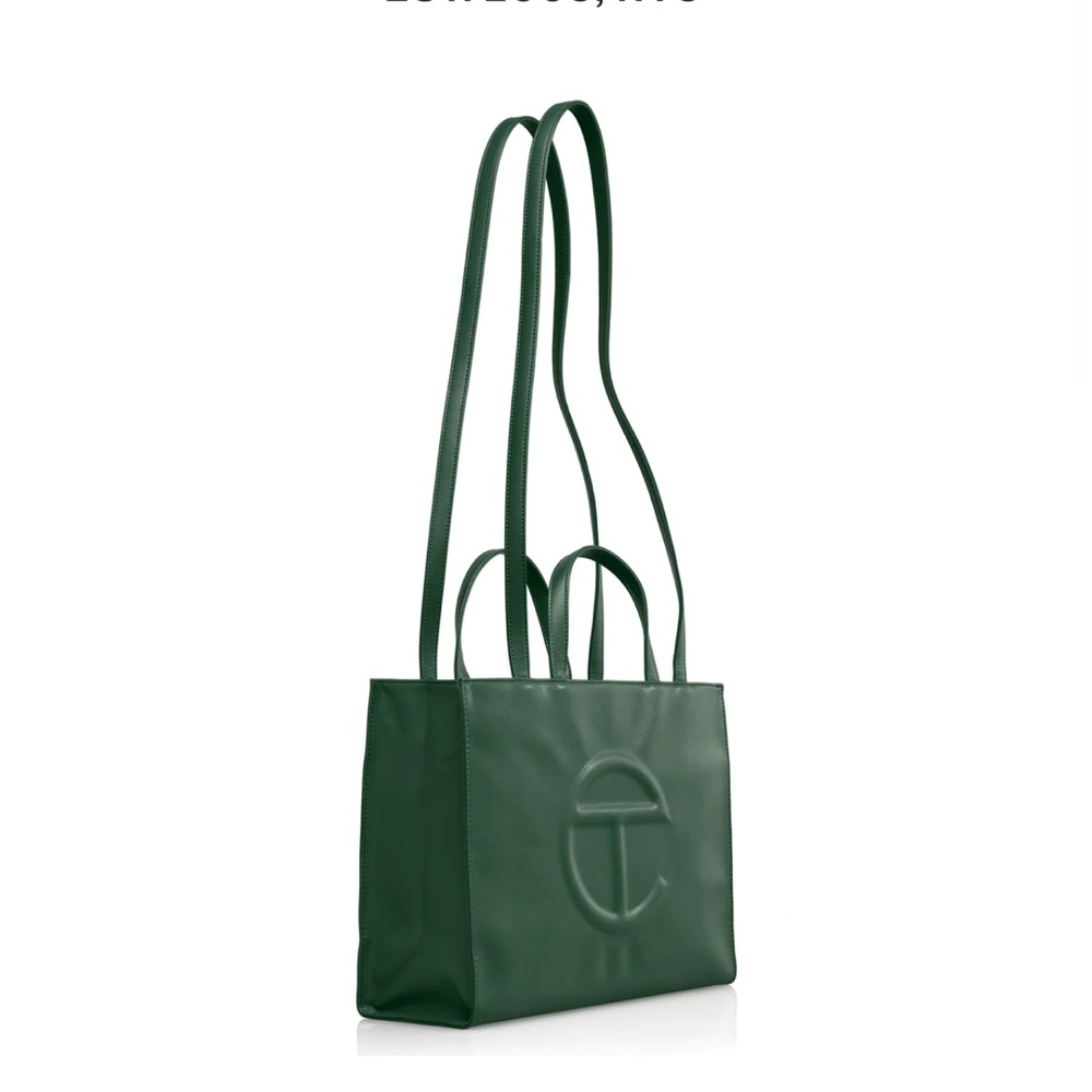 Telfar Medium Shopping Bag - Dark Olive Green